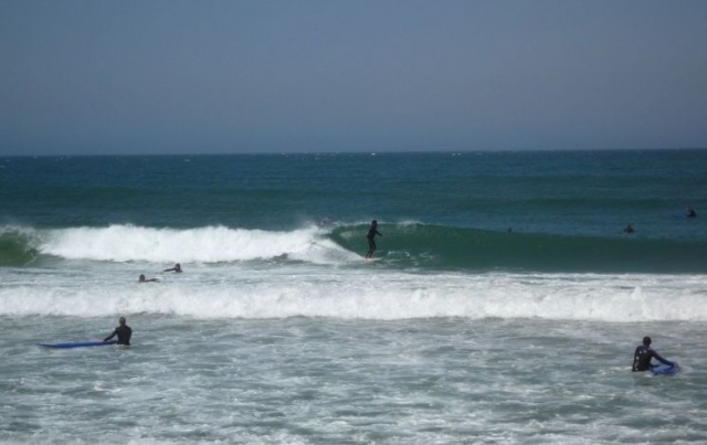  Surfistas en el agua